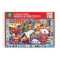 Mudpuppy Puzzle Hľadaj a nájdi Vianočný trh